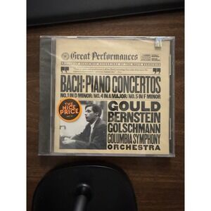 Bach Piano Concertos Glenn Gould Vladimir Golschmann Symphony Orchestra CD